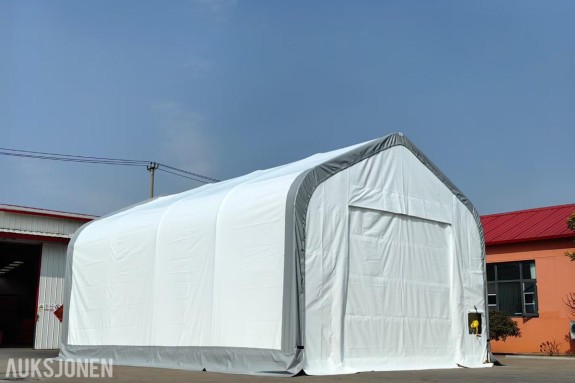 2026 LAGERTELT 9,15x6,10x4,88 L/B/H - 55M2 - MEGET SOLID-DOBBELT RØRSYSTEM . HELT NYTT. 203016